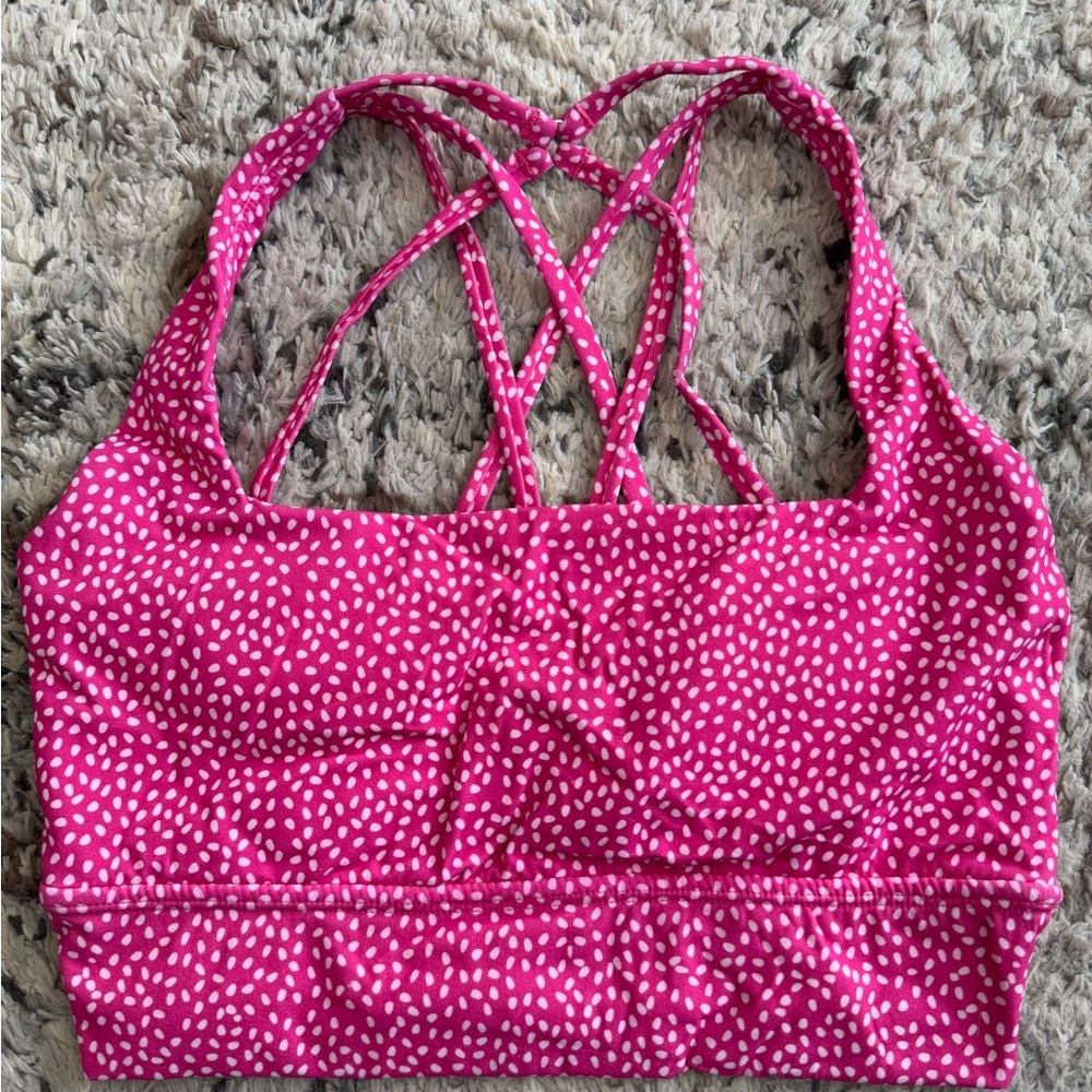 BuffBunny Pink Sports Bra